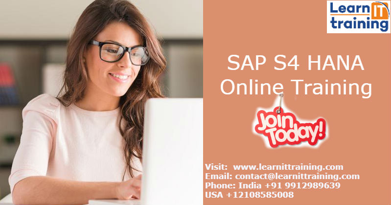 Live SAP S4 HANA Online Training | By SAP Certified Professionals